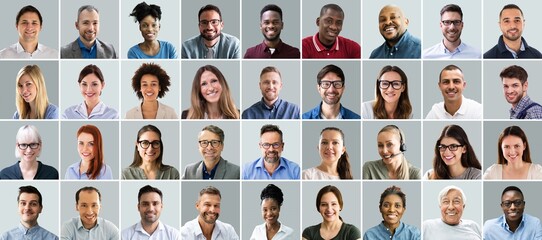 Business People Avatar Headshot