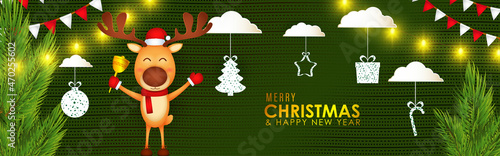 vector illustration for Merry Christmas and  happy new year -2022