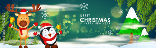 vector illustration for Merry Christmas and  happy new year -2022