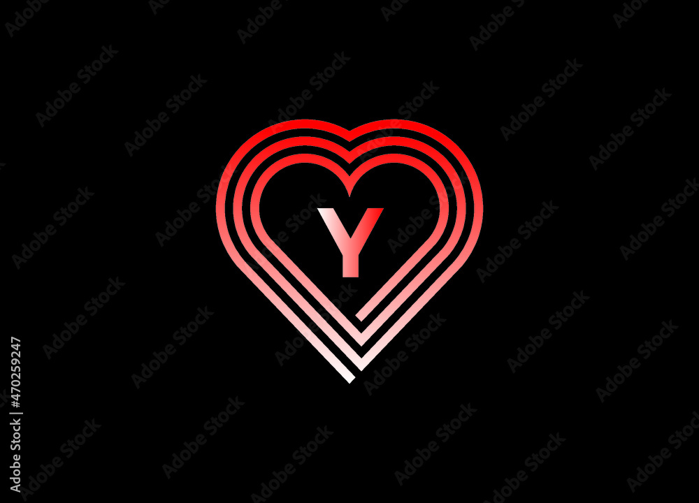 Y letter love logo with vector design. Love illustration. Hand-drawn design for Valentine's day logo. Web icon, symbol, sign. Romantic wedding invitation. Y letter love logo with vector design. Love illustration. Hand-drawn design for Valentine's day logo. Web icon, symbol, sign. Romantic wedding invitation.
