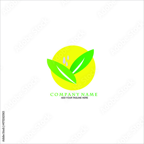 green leaf logo