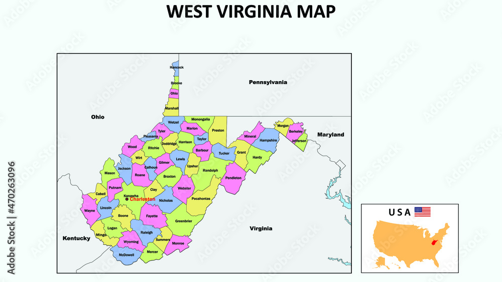 West Virginia Map State And District Map Of West Virginia Political 1000 F 470263096 JtA4p6ziKlSpcZBByrdsBwzOvtZ4vvh3 