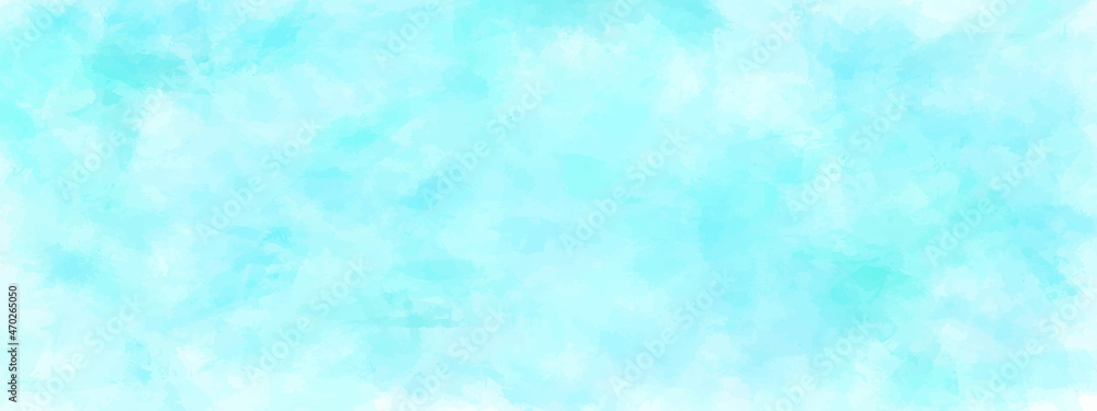 Obraz premium Hand drawn abstract soft pastel watercolor background. Smooth color watercolour painting soft textured on wet white paper background illustration banner, wallpaper, template, flyer, brochure