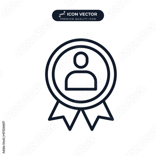 personal brand icon symbol template for graphic and web design collection logo vector illustration