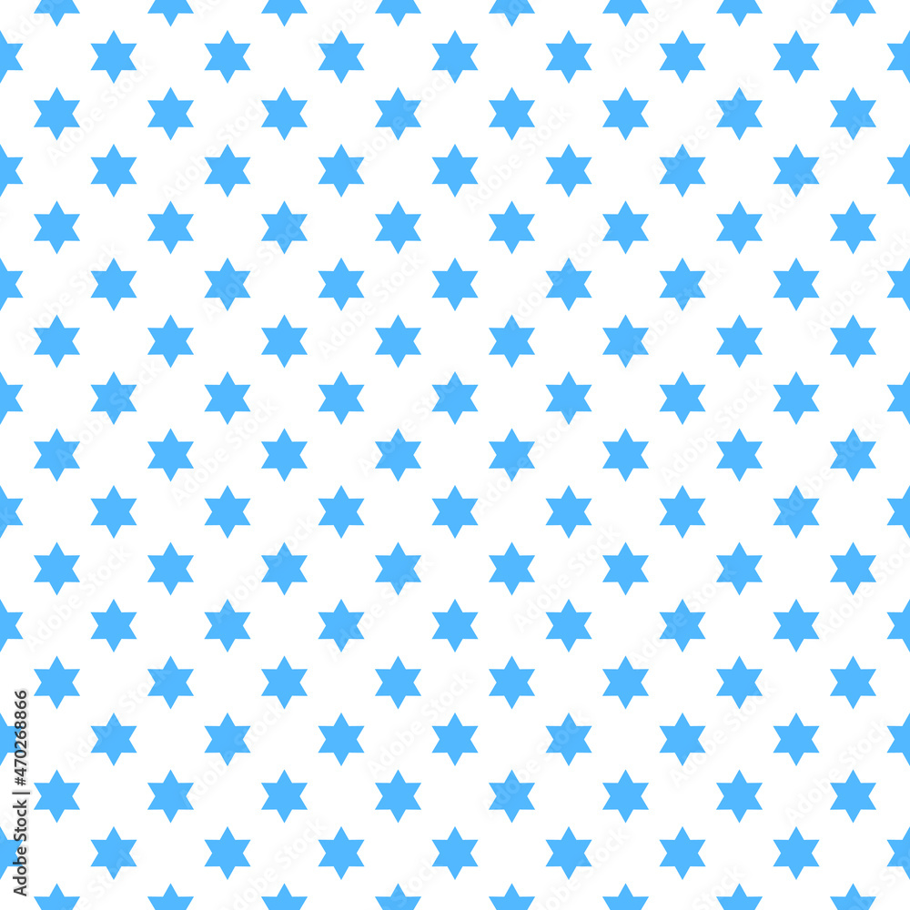 Magen David star pattern vector illustration. Jewish Israeli symbol pattern, ornament. Star of David background. Magen David star pattern vector illustration. Jewish Israeli symbol pattern, ornament. Star of David background.