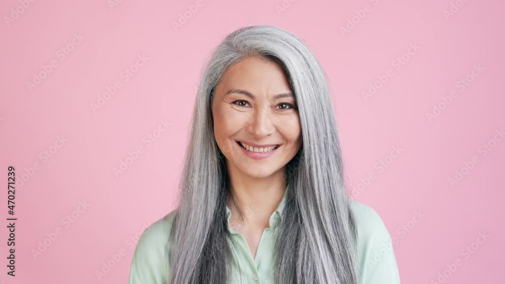 Lady cure her astigmatism put off specs isolated pastel color background Lady cure her astigmatism put off specs isolated pastel color background