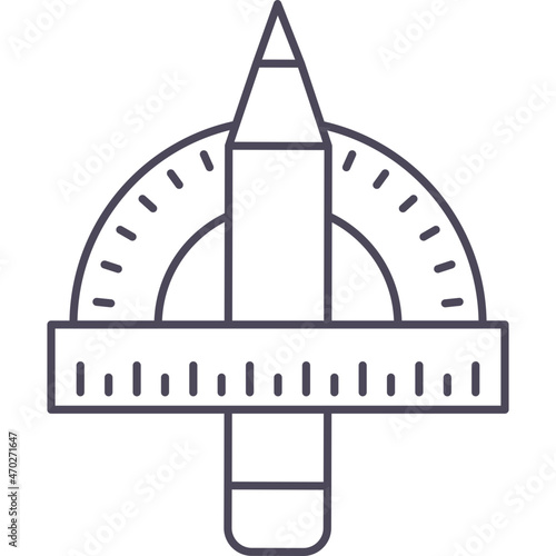protractor pencil