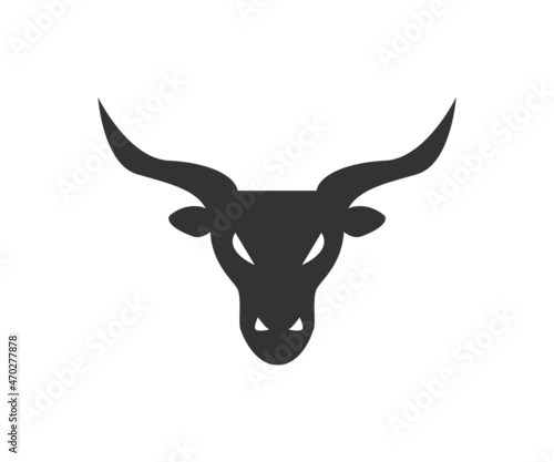 Bull head logo