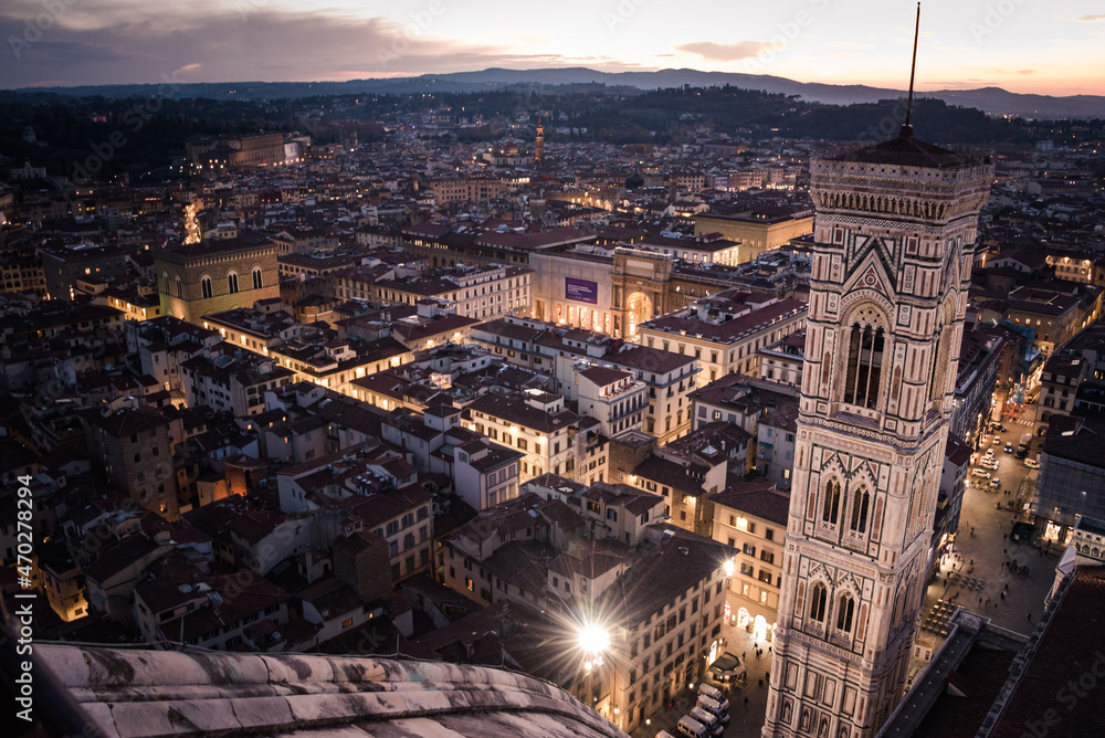 Obraz premium Florence from above