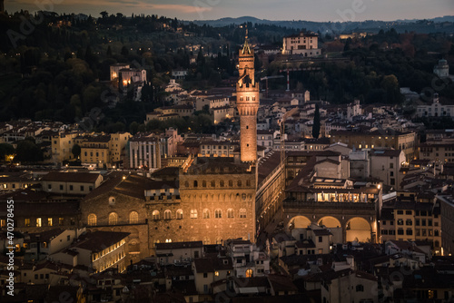 Florence from above