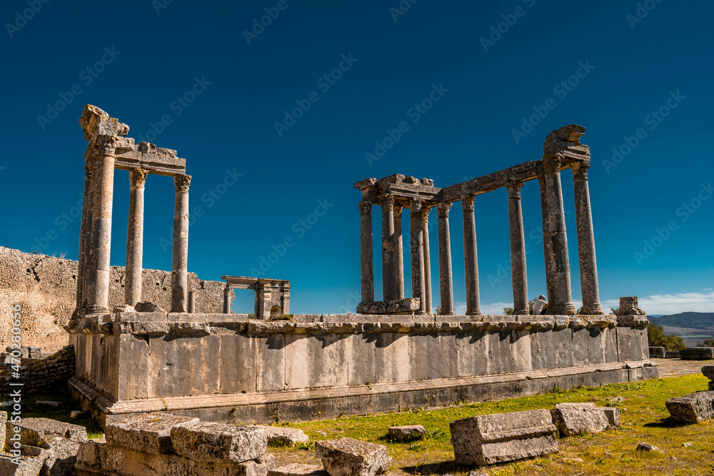 ruins of roman temple