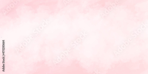 Soft pink watercolor background for your banner, poster, invitation, business card concept vector. pink watercolor background illustration vector.	
