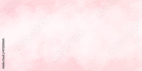 Soft pink watercolor background for your banner, poster, invitation, business card concept vector. pink watercolor background illustration vector. 