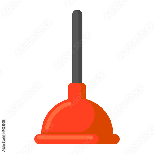 red toilet dredge
