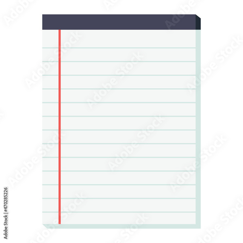 scratch calculation lined paper note book