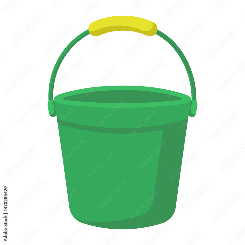 green plastic bucket green plastic bucket
