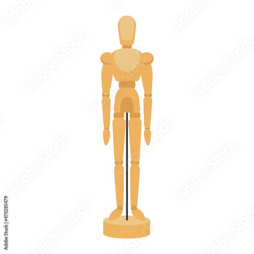 wooden doll
