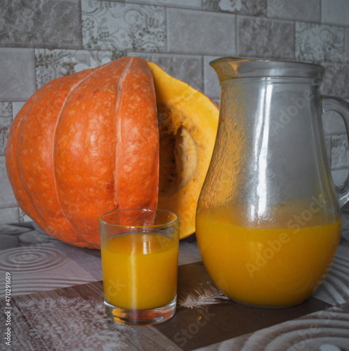 pumpkin and juice