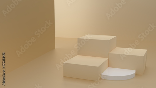 3D shining background picture 3D Illustration.