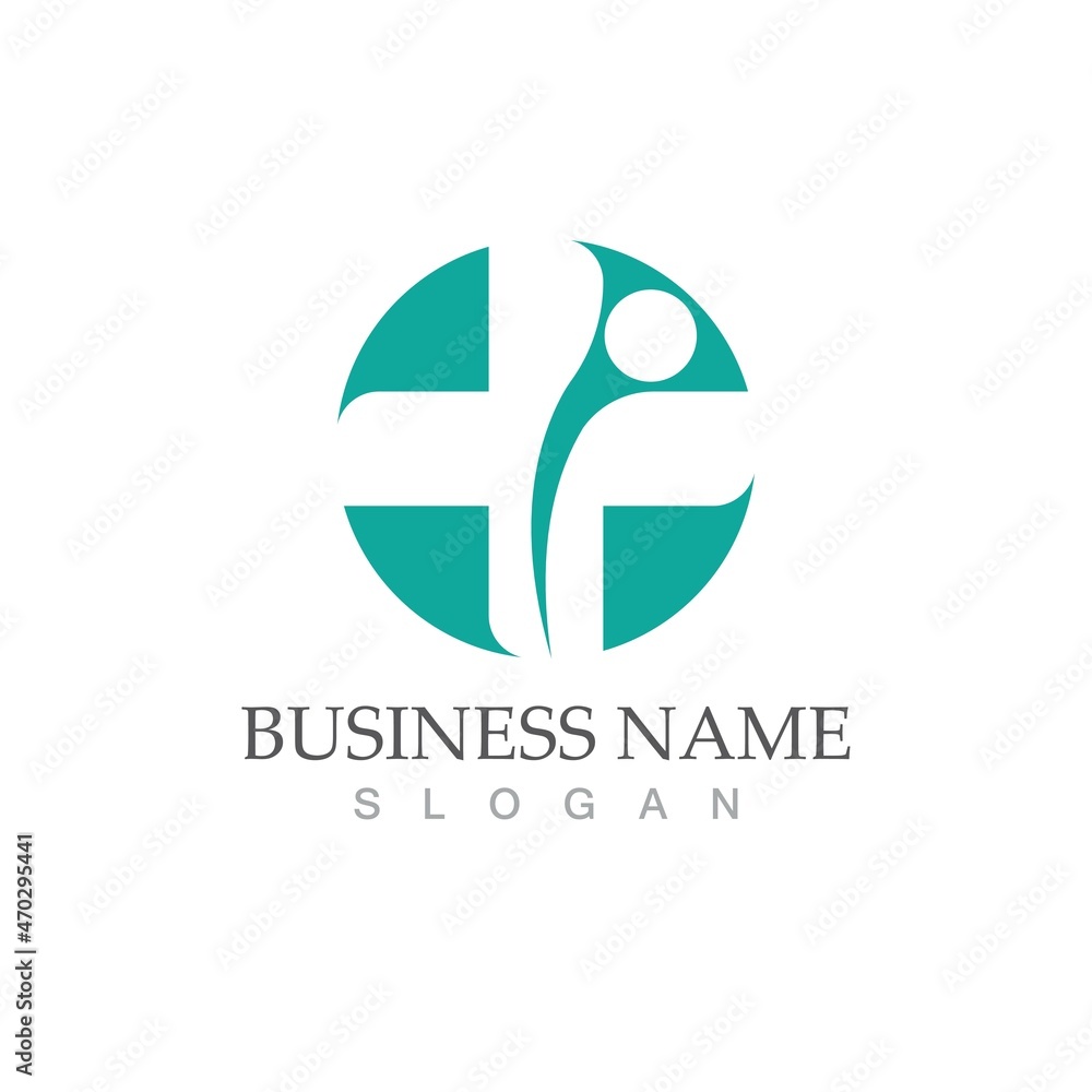 health medical logo design health medical logo design