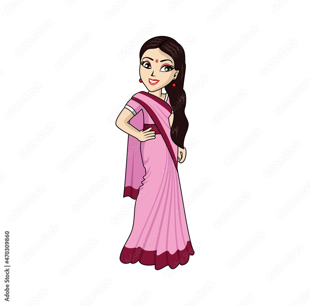 Beautiful indian women character design illustration vector eps format , suitable for your design needs, logo, illustration, animation, etc. Beautiful indian women character design illustration vector eps format , suitable for your design needs, logo, illustration, animation, etc.