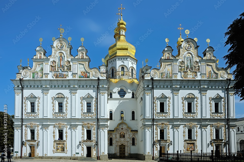 Cathedral of the Dormition in Kyiv Pechersk Lavra in Kyiv Ukraine