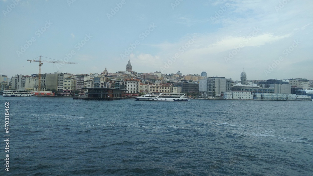istanbul manzara galatata kulesi