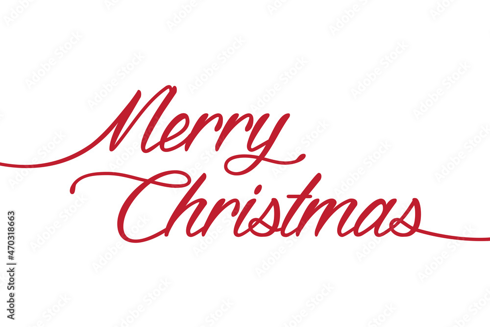 Fototapeta premium Merry Christmas. Wish you a happy xmas. Modern original stilish luxurious christmas red colour, card, poster, banner, background, wallpaper