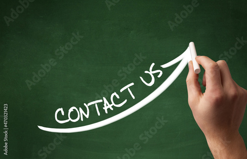 Wallpaper Mural Hand drawing business concept concept Torontodigital.ca