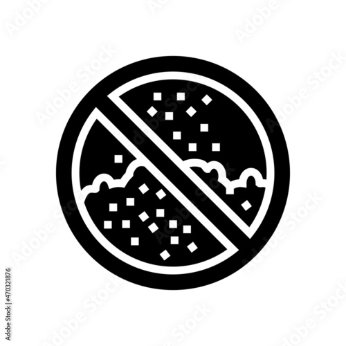 cocaine drug addiction glyph icon vector. cocaine drug addiction sign. isolated contour symbol black illustration