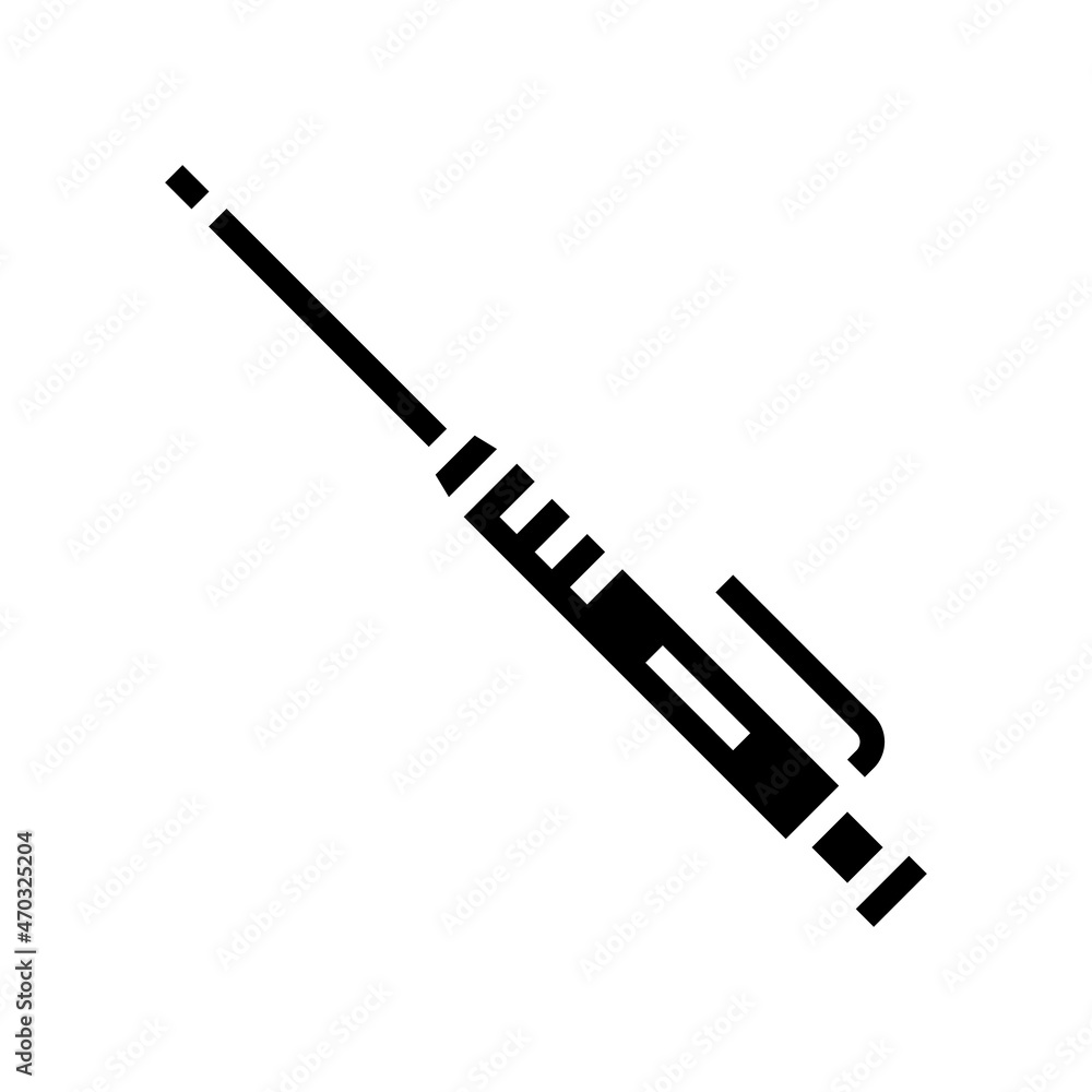 pencil carpenter glyph icon vector. pencil carpenter sign. isolated contour symbol black illustration pencil carpenter glyph icon vector. pencil carpenter sign. isolated contour symbol black illustration