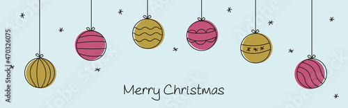 Christmas Decoration Baubles Holiday Drawing 