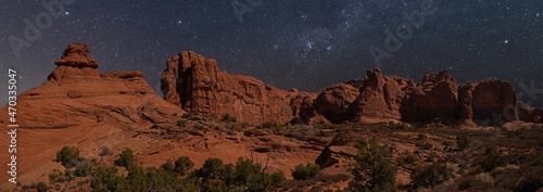 Night Sky at Arches National Park, Utah (Modified Sky) © Dominic