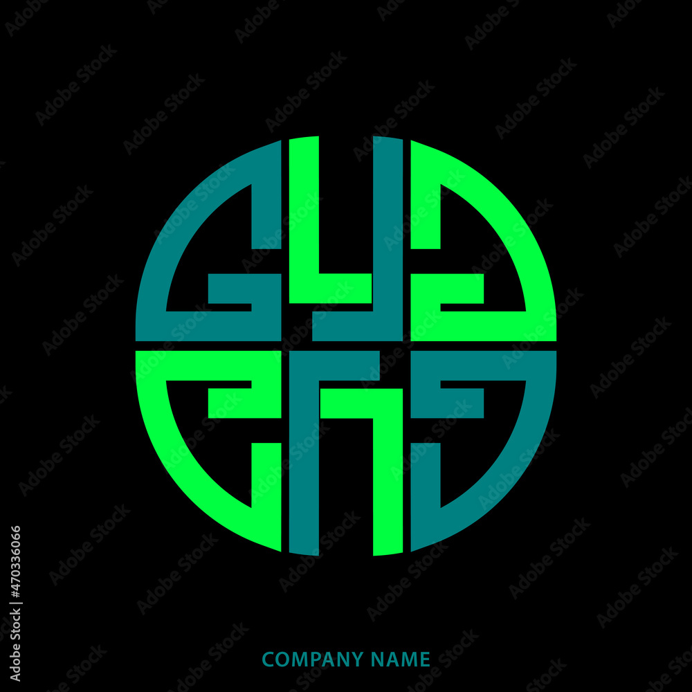 GL, LG Company Group Logo Concept Idea. Abstract logo for a business company. Letters G and L. Design element for corporate identity in green on black background. Logo for your design. EPS10 GL, LG Company Group Logo Concept Idea. Abstract logo for a business company. Letters G and L. Design element for corporate identity in green on black background. Logo for your design. EPS10