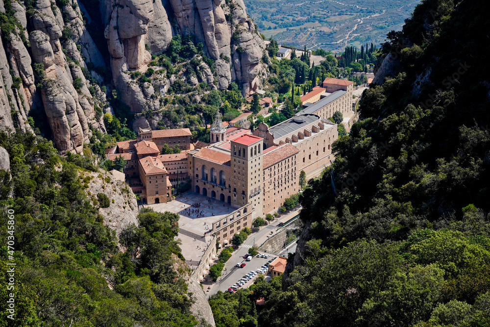 Montserrat from Above