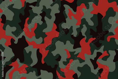 Full seamless abstract military camouflage skin pattern vector for decor and textile. Army masking design for hunting textile fabric printing and wallpaper. Design for fashion and home design.