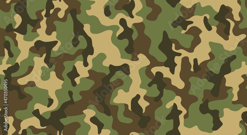 Full seamless abstract military camouflage skin pattern vector for decor and textile. Army masking design for hunting textile fabric printing and wallpaper. Design for fashion and home design. photo