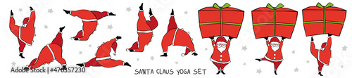 Santa_Claus_Yoga_set_1