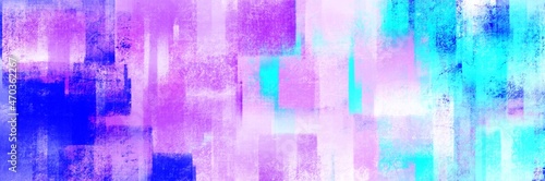 Abstract background painting art with purple and blue paint brush for December sale poster, banner, website, phone case design.