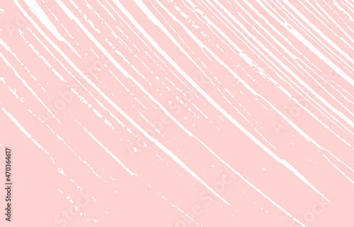 Grunge texture. Distress pink rough trace. Glamoro photo