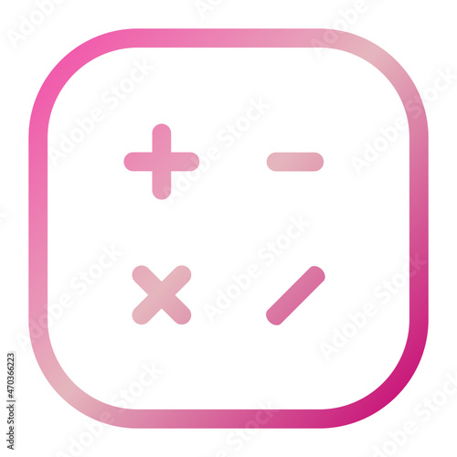 gradient style android ui icons