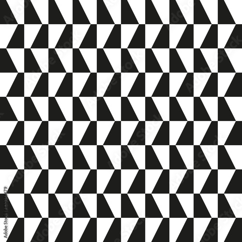 Seamless abstract geometric pattern background