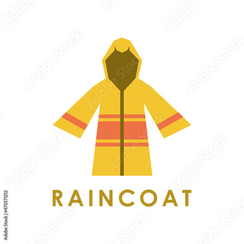 The Raincoat Logo Design Vector