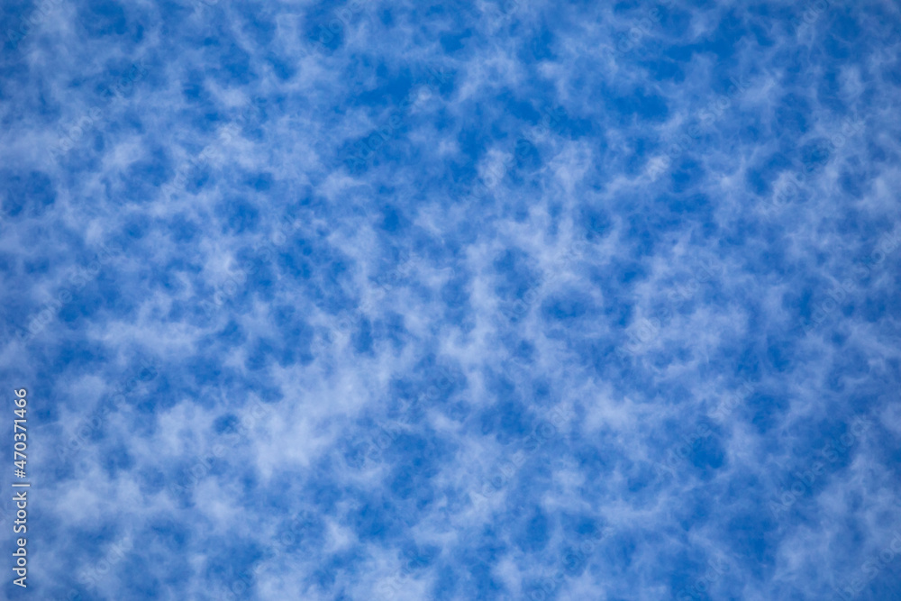 Wispy Clouds Make a Nice Pattern Against a Bright Blue Sky Wispy Clouds Make a Nice Pattern Against a Bright Blue Sky