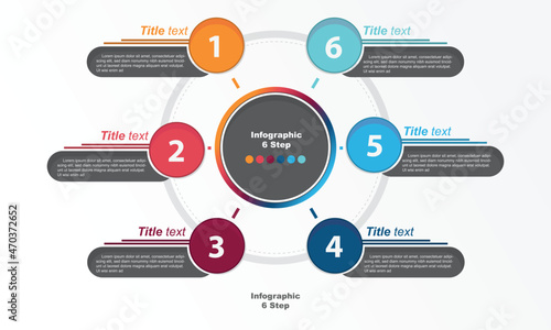 Design Presentation in business plan infographic Icon template. Vector.
