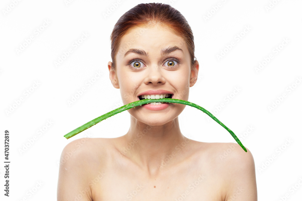 woman with bare shoulders clear skin aloe spa treatments health woman with bare shoulders clear skin aloe spa treatments health