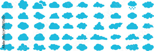 Fotografie, Obraz Cloud computing icon