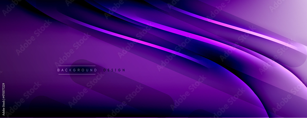 Abstract background - lines composition created with lights and shadows. Technology or business digital template. Trendy simple fluid color gradient abstract background with dynamic Abstract background - lines composition created with lights and shadows. Technology or business digital template. Trendy simple fluid color gradient abstract background with dynamic