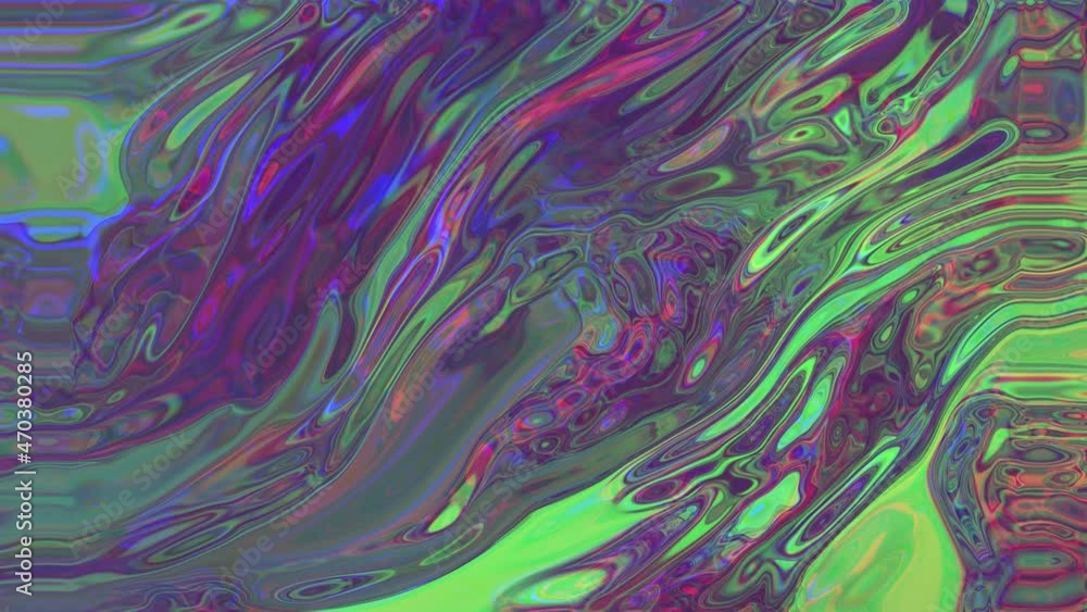 Abstract multicolored looped liquid background Abstract multicolored looped liquid background