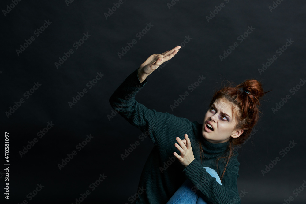 scared woman domestic violence beating abuse scared woman domestic violence beating abuse